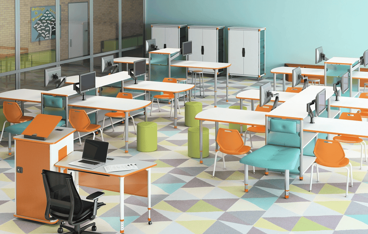 Những đồ nội thất không thể thiếu trong môi trường học