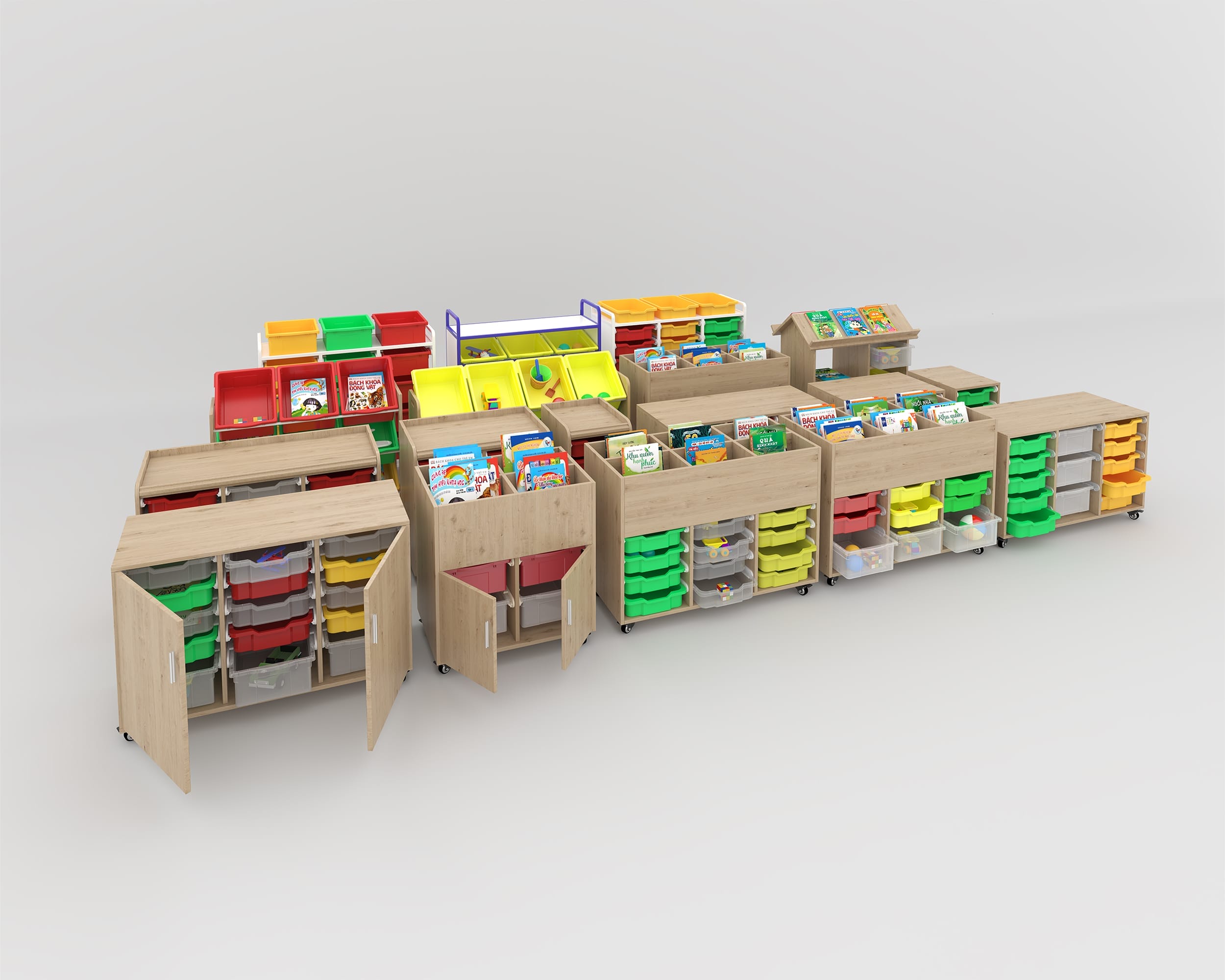 Sản phẩm tủ đồ dùng học tập