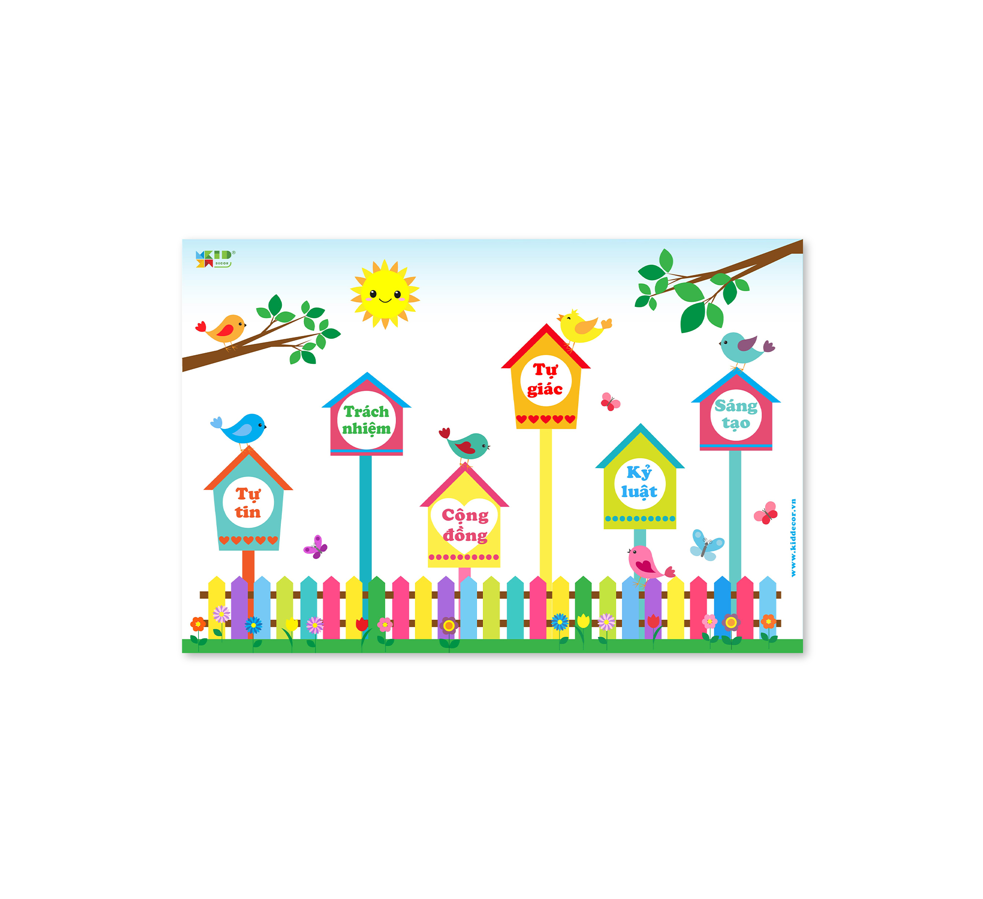 Tranh Dán Tường 3D