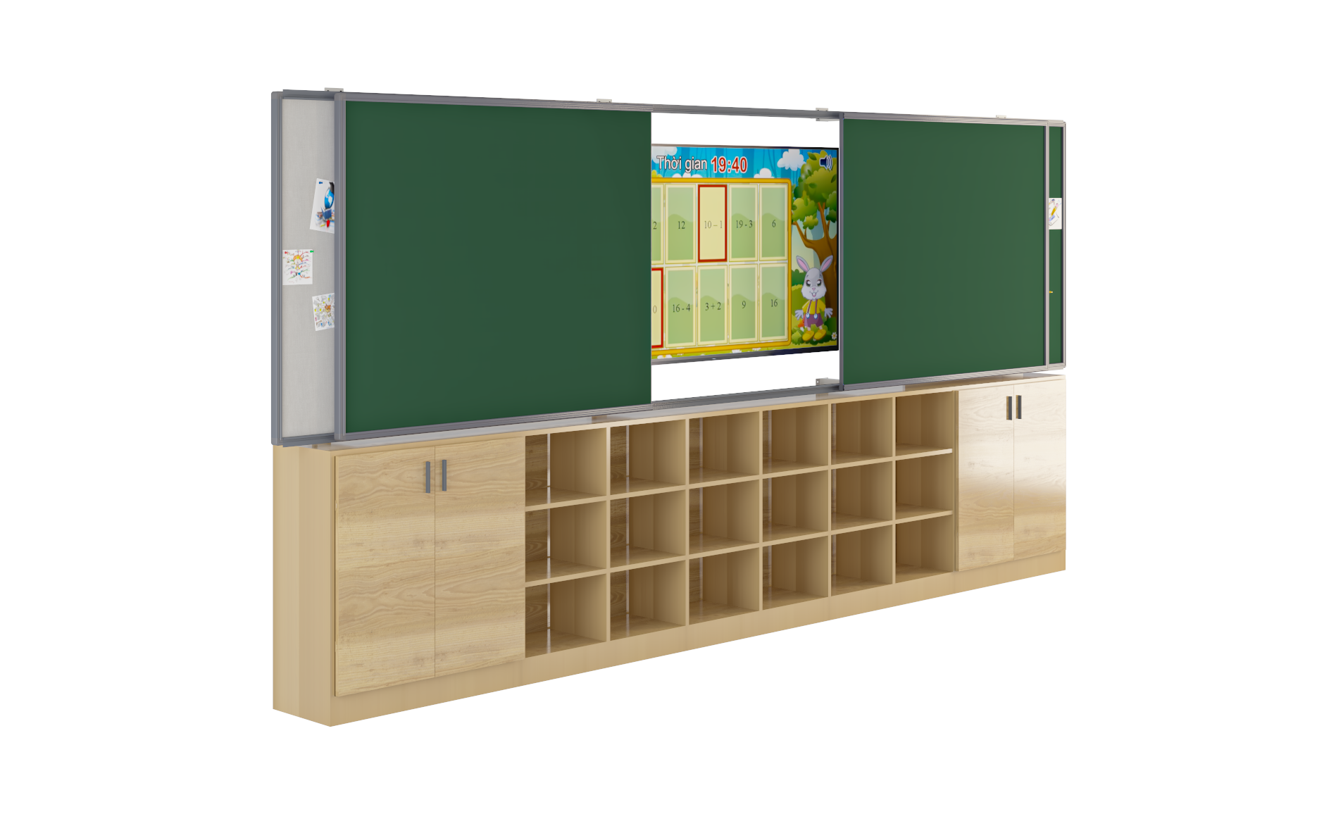 Tủ Bảng Trượt và Tủ Đồ